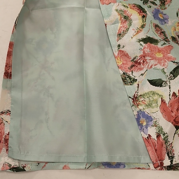 Silk Floral Maxi Long Skirt Jeanine Dray French Flair Excellent Quality & Cond. - Picture 8 of 9